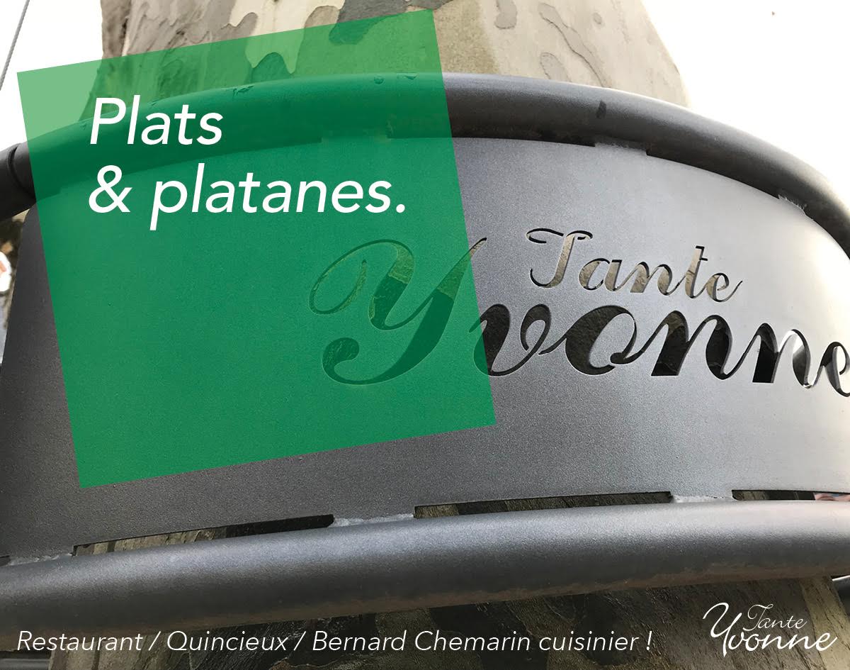 Plats et platanes