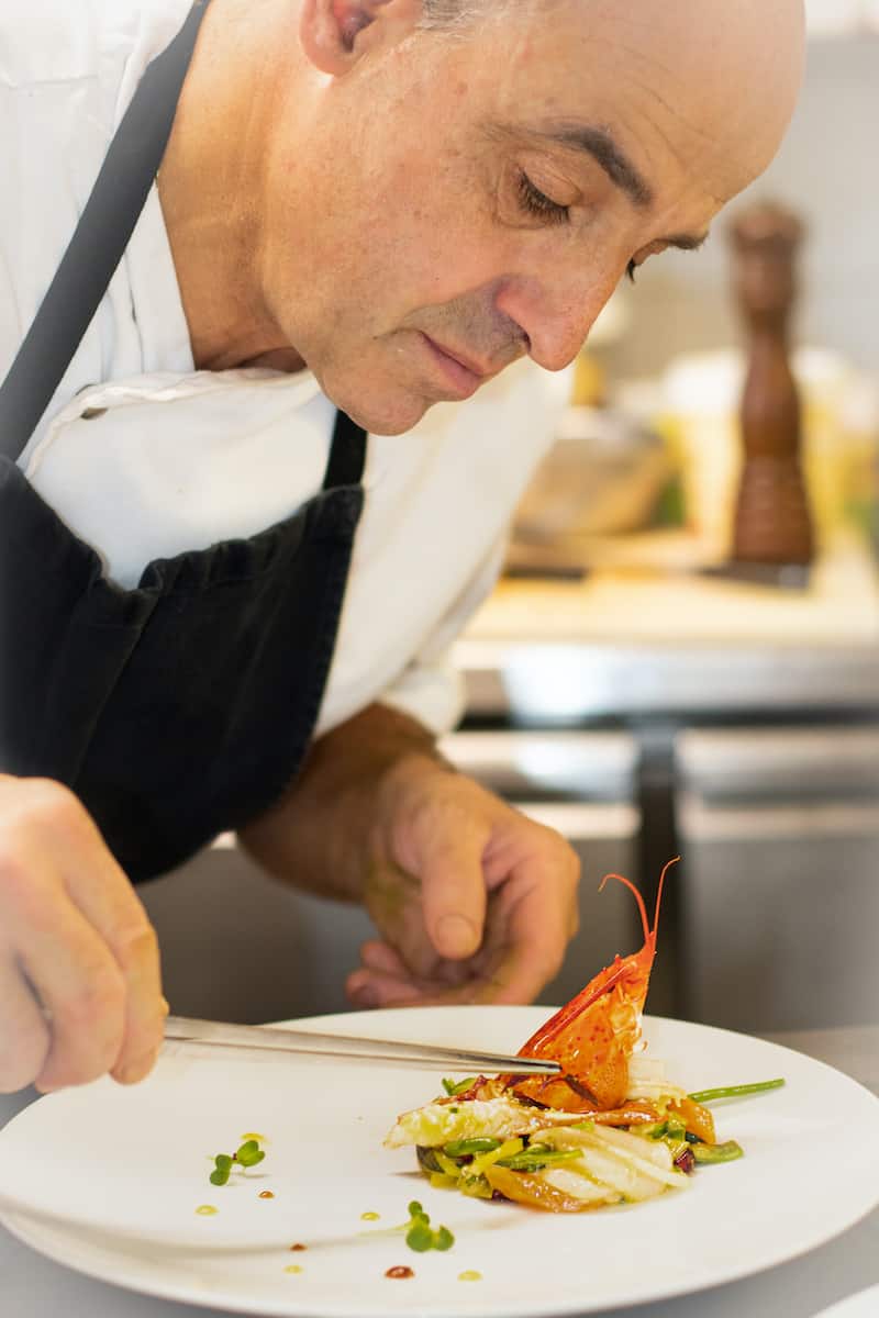 le chef Bernard Chemarin -