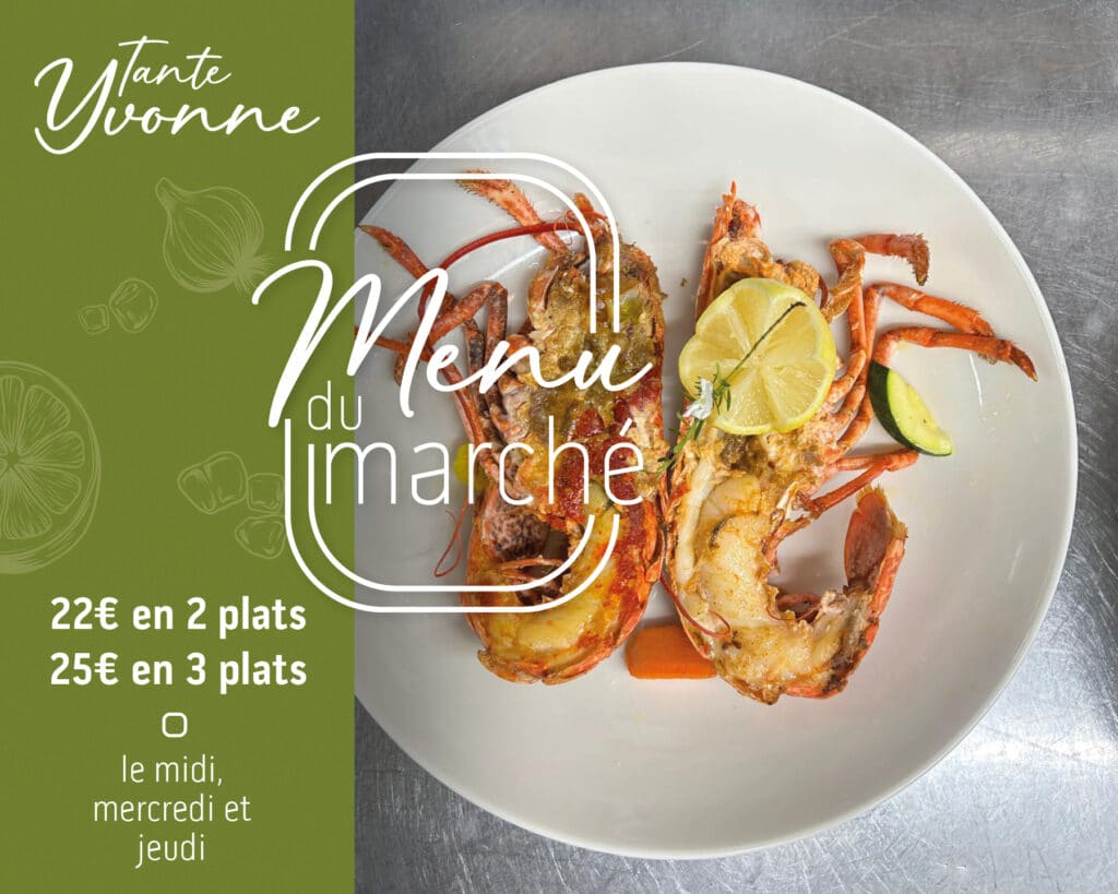 MENU DU MARCHE